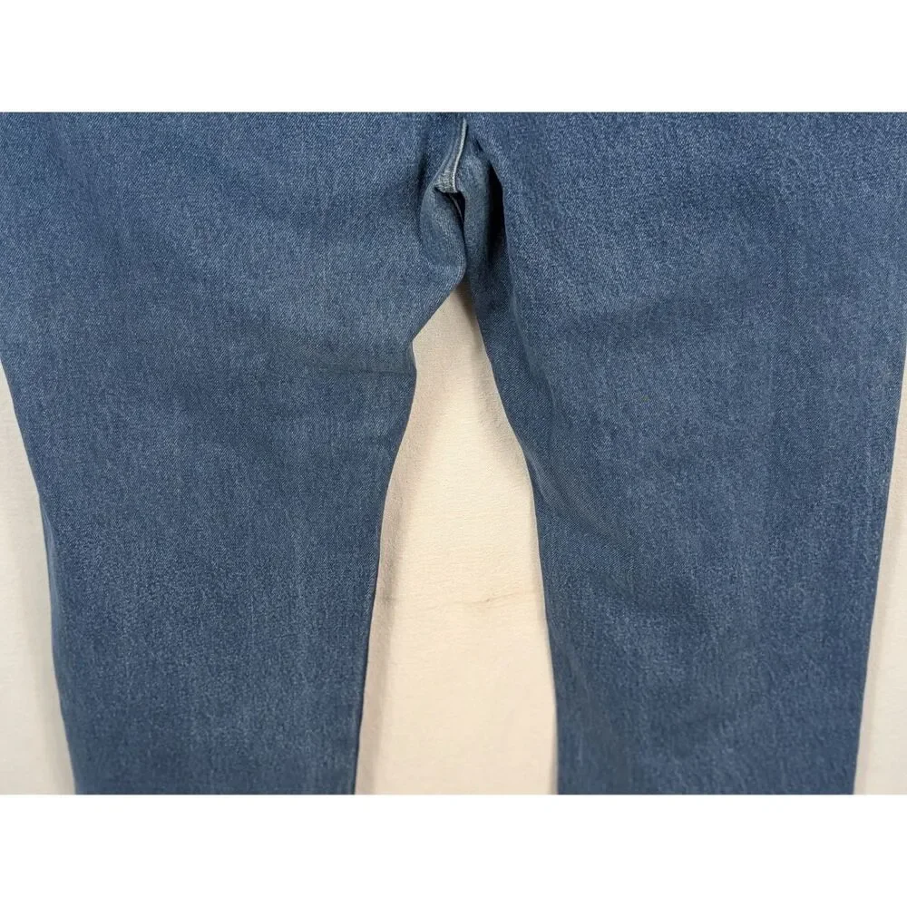 Carhartt Traditional Fit Work Jeans B480-DVB Blue Men's Size 44x30